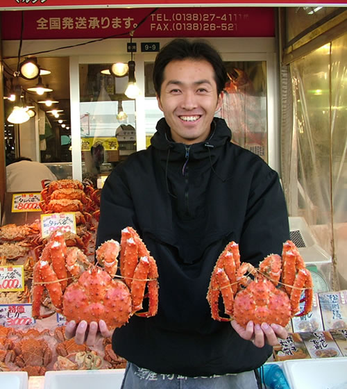 函館朝市のおすすめ店